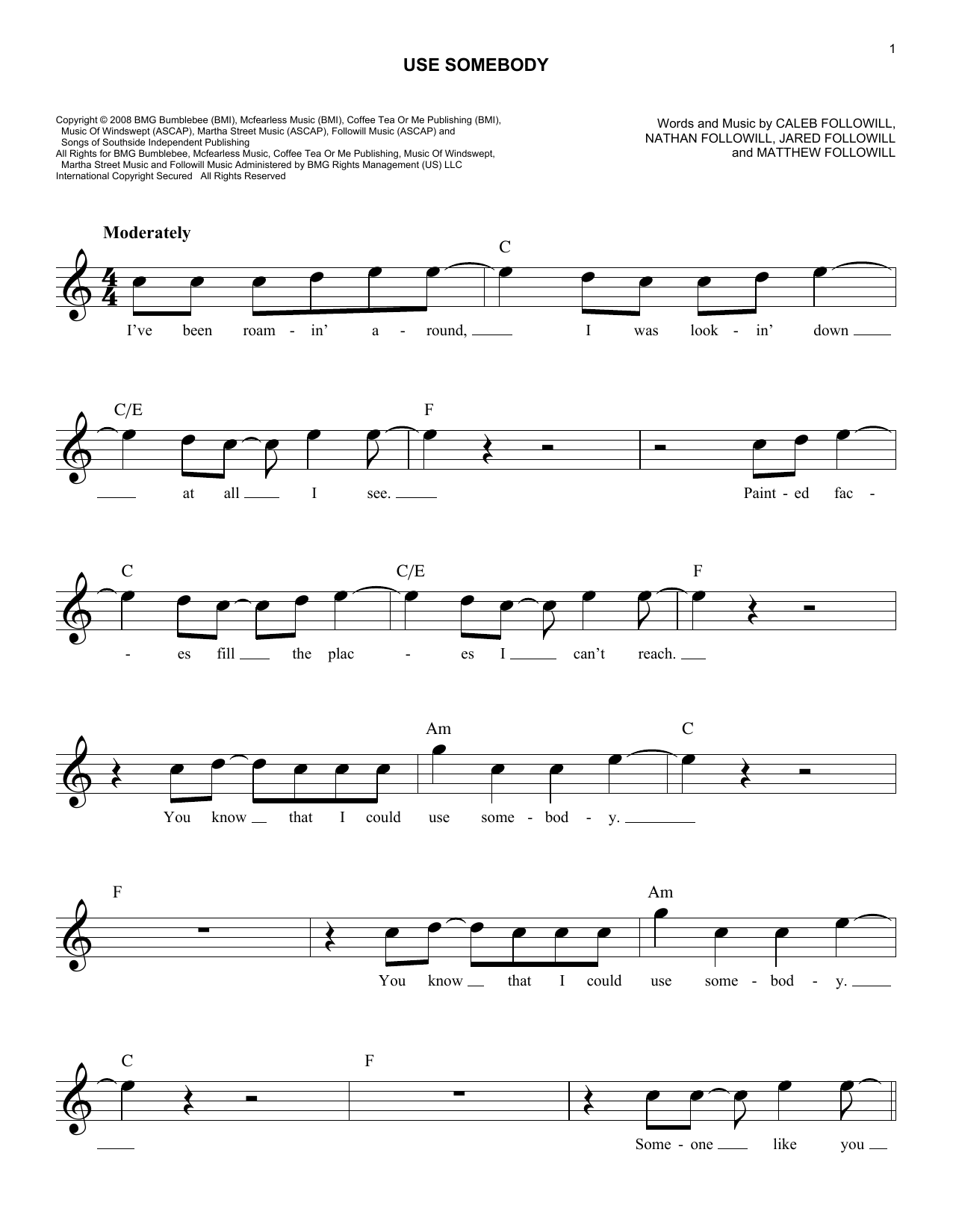 Produktbild zu: Use Somebody