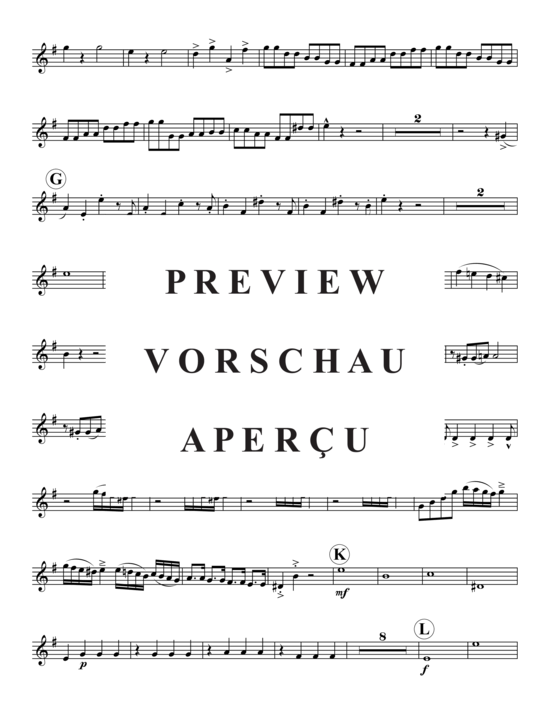 Produktgalerie: Seite 14 von 21 1.Satz aus Symphony Nr. 25 , , (Blechbläser-Quintett)
