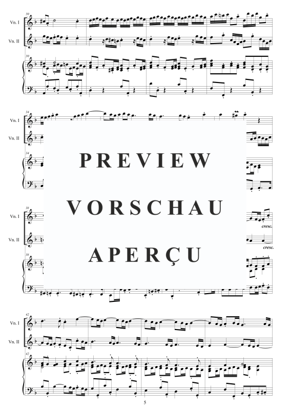 Produktgalerie: Seite 6 von 11 12 Trio Sonatas Op.1, , 2 Violinen und Cembalo