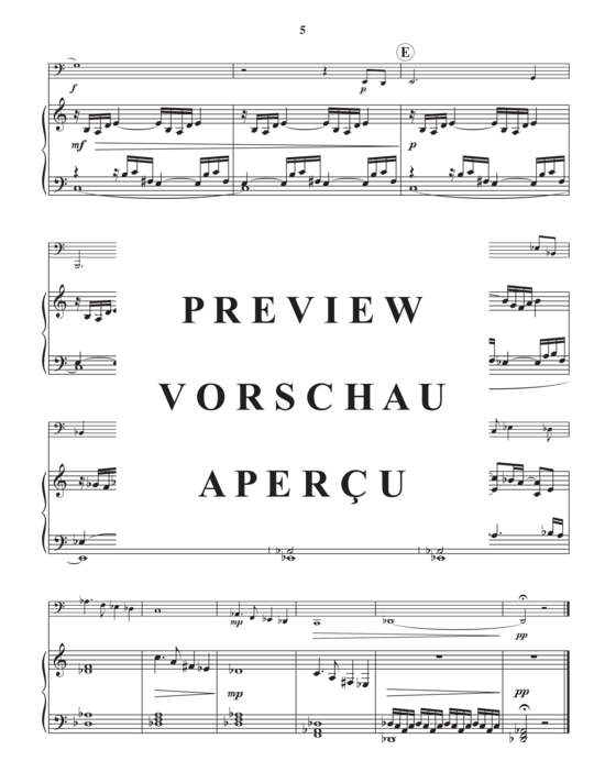 Product gallery: Page 7 of 21 Four Psalms , , (tuba + piano)