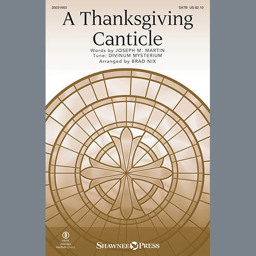 cover: A Thanksgiving Canticle, Brad Nix