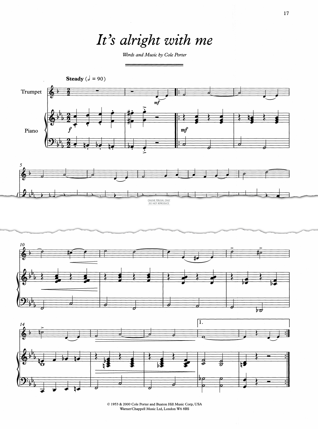 Produktgalerie: Seite 1 von 1 It's All Right With Me, Ella Fitzgerald, Klavier, Trompete