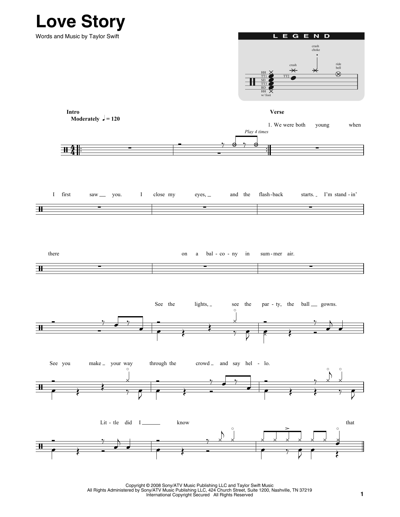 Product gallery: Page 1 of 1 Love Story, Taylor Swift