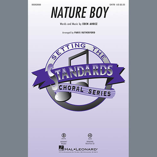Product picture to: Nature Boy (arr. Paris Rutherford)