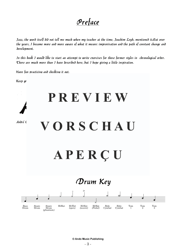 Produktgalerie: Seite 5 von 11 Groove-Coordination for Drumset Volume 2 Jazz-Edition, , Drum Set