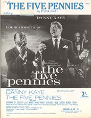 cover: The Five Pennies, Danny Kaye