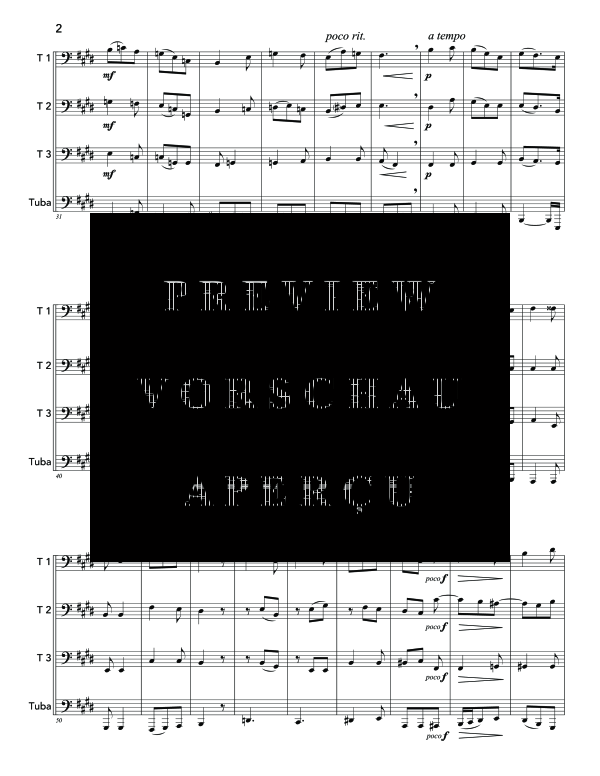 Produktgalerie: Seite 6 von 11 Shepherd´s Farewell, , (Blechbläser Quartett 3x Posaune + Tuba)