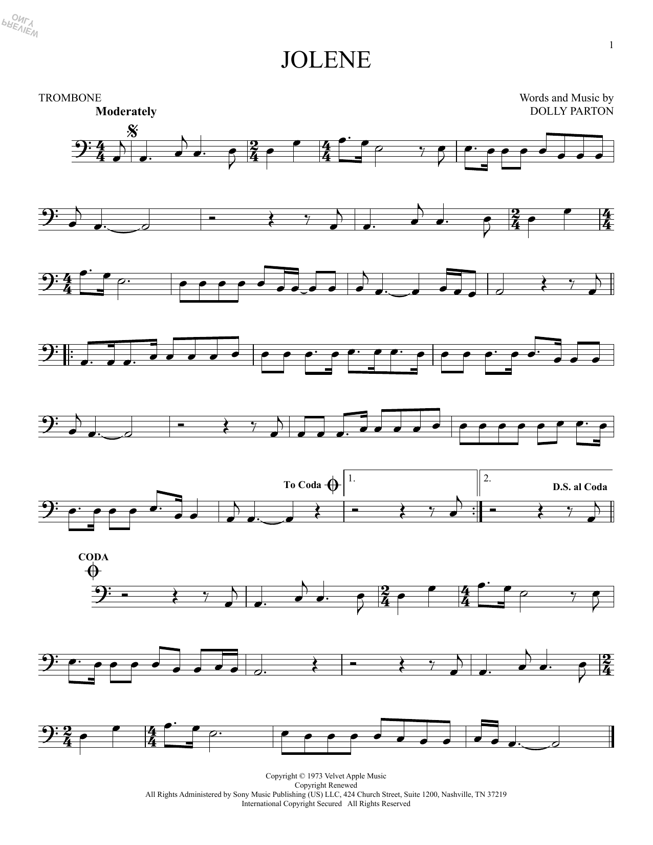 Product gallery: Page 1 of 1 Jolene, Dolly Parton