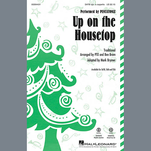 Produktbild zu: Up On The Housetop (adapt. Mark Brymer)