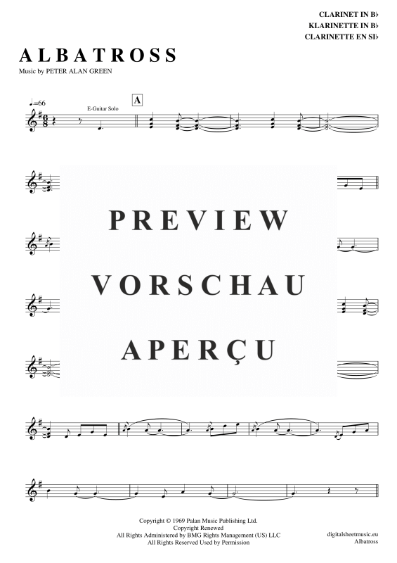 Product gallery: Page 2 of 4 Albatross , Mac, Fleetwood, Clarinet in B-flat