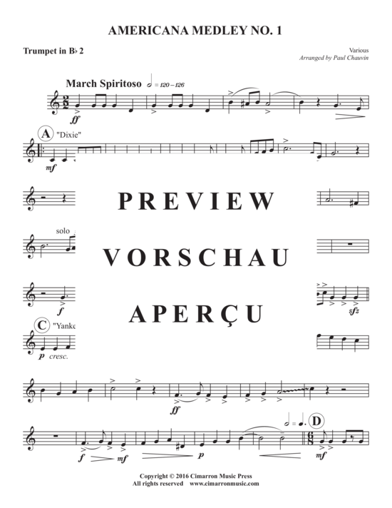 Produktgalerie: Seite 10 von 17 American Medley No. 1 , , (Blechbläserquintett)