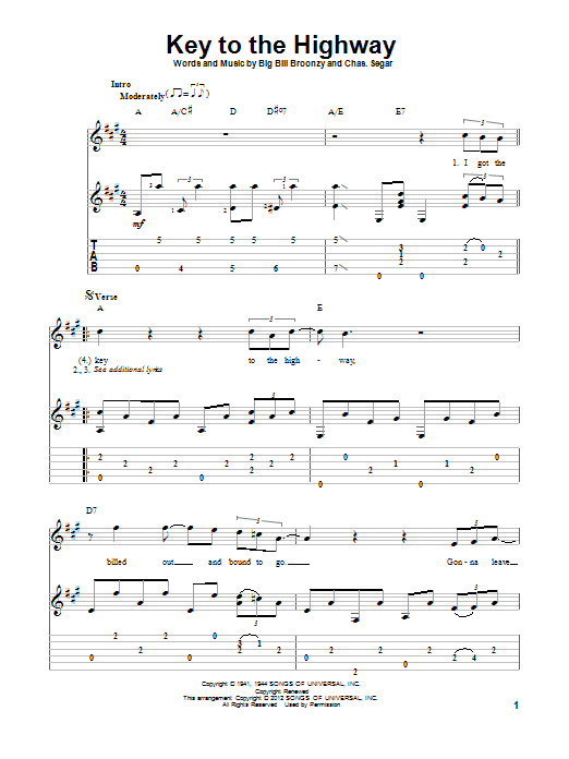 Produktbild zu: Key To The Highway