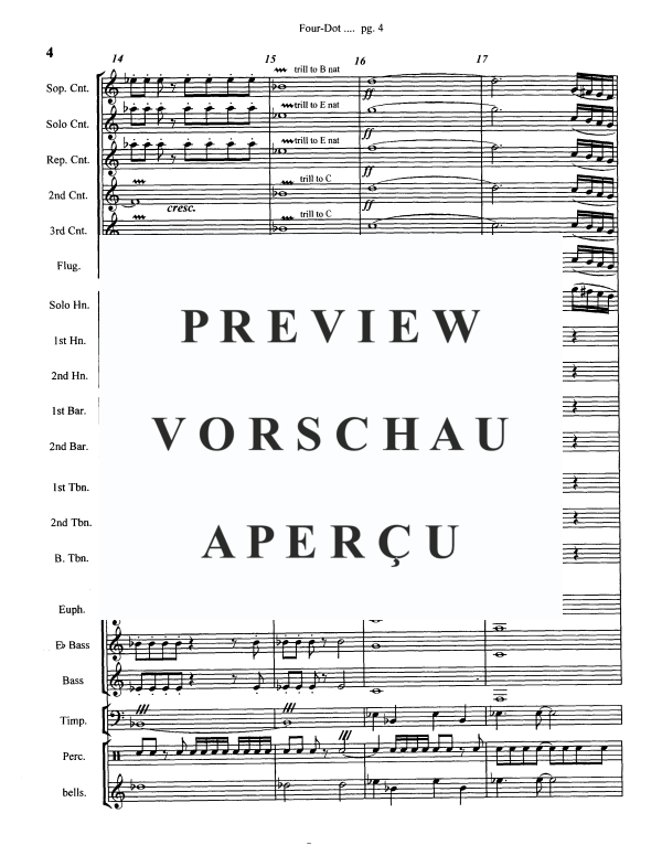 Produktgalerie: Seite 7 von 11 Four-Dot Flourish Polka, , British Brass Band