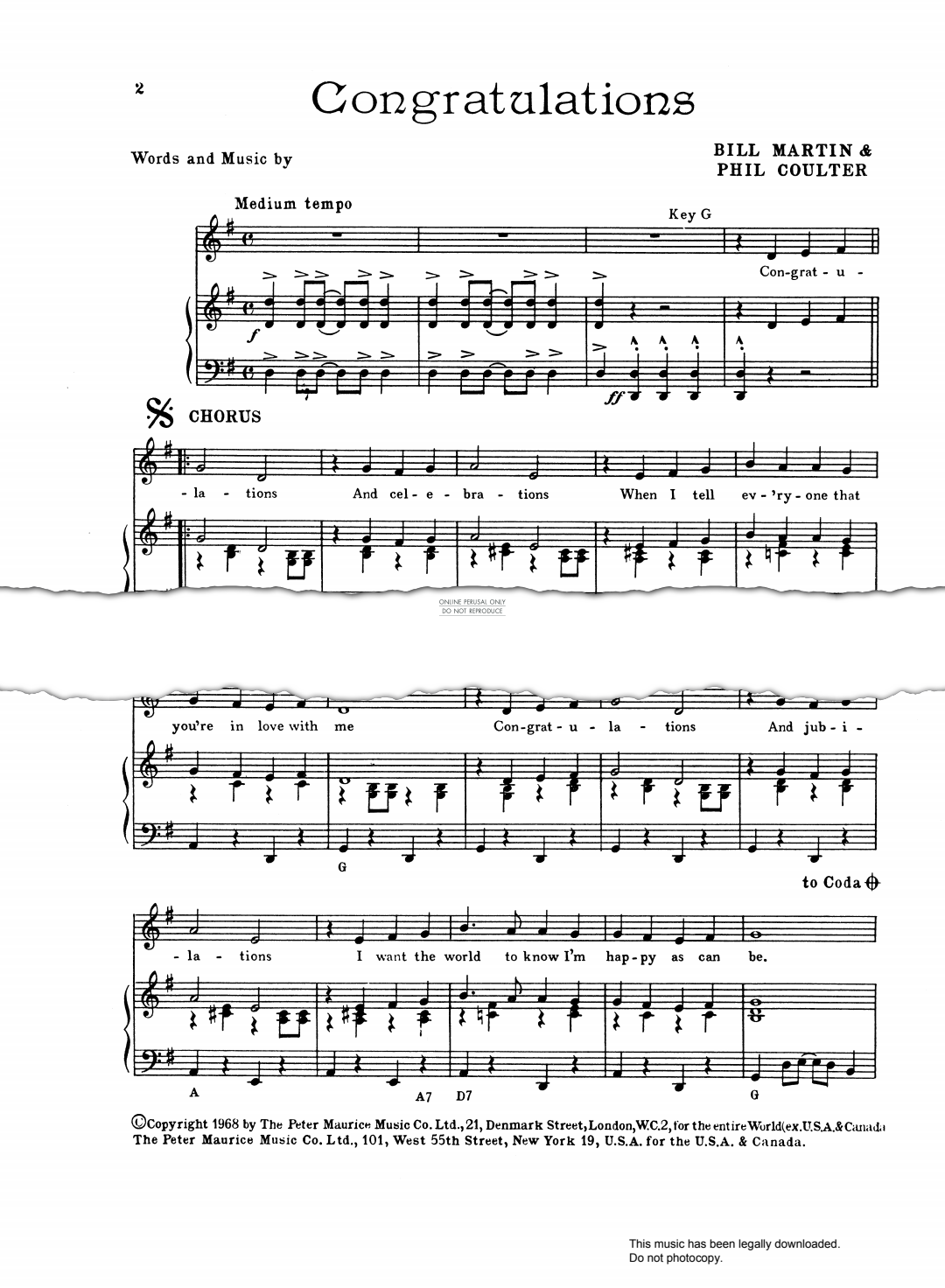 gallery: Congratulations, Cliff Richard, Gesang, Gitarre, Klavier