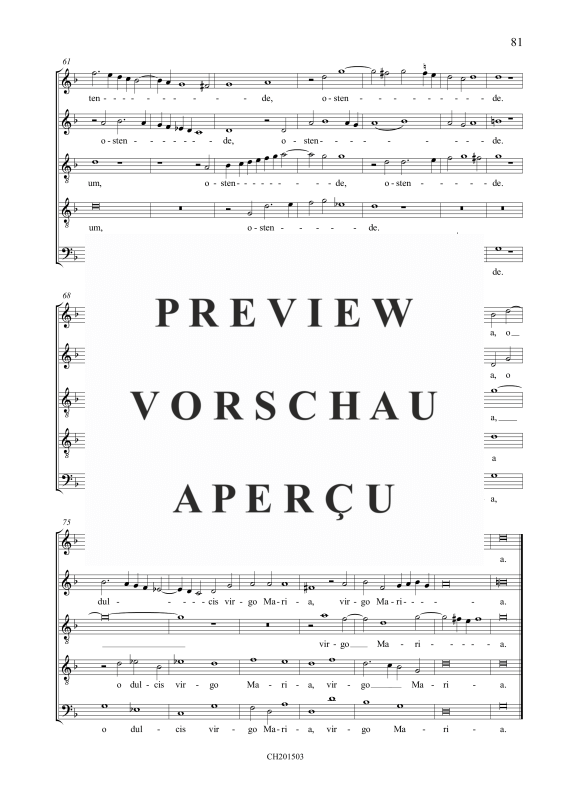Produktgalerie: Seite 6 von 6 Salve Regina (I), , Gemischter Chor 5-stimmig