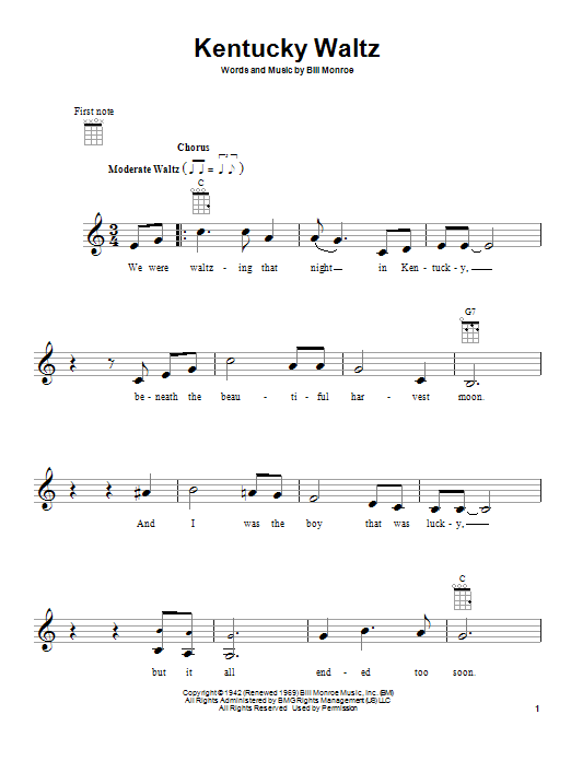 Product gallery: Page 1 of 1 Kentucky Waltz, Eddy Arnold