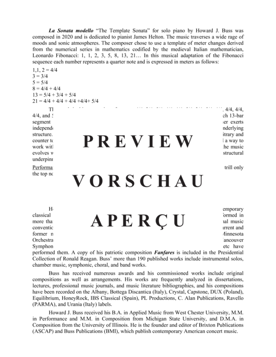 gallery: La Sonata modello , , Klavier Solo