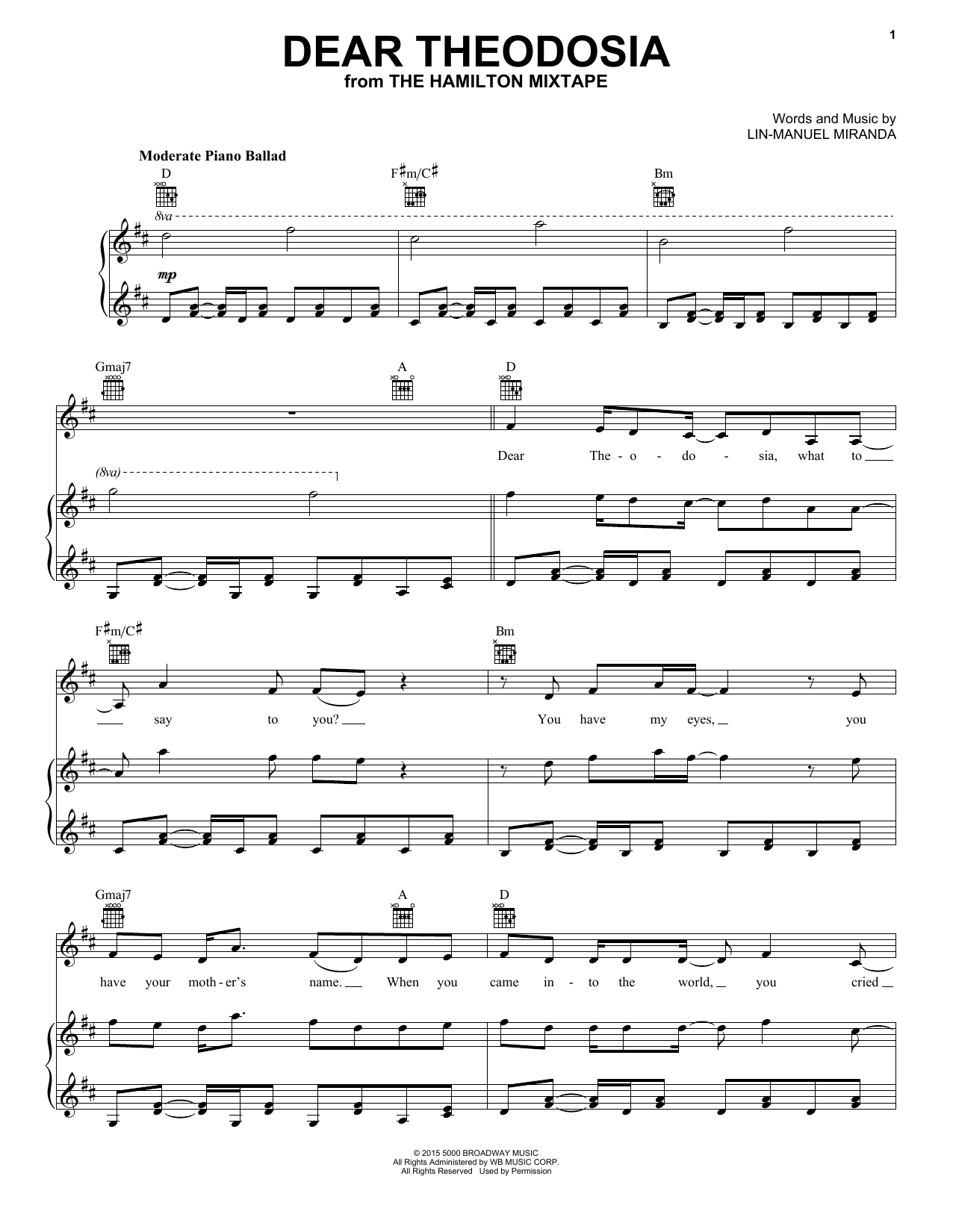 Produktbild zu: Dear Theodosia