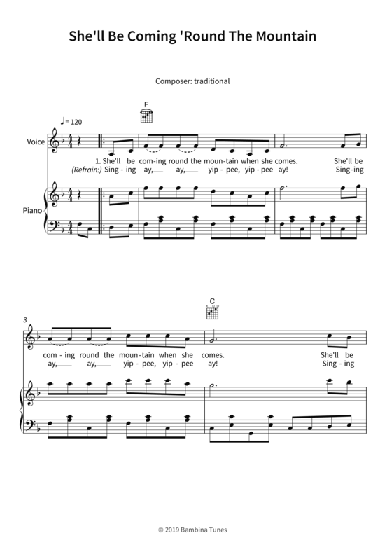 Produktbild zu: She´ll Be Coming ´Round The MountainLars Opfermann