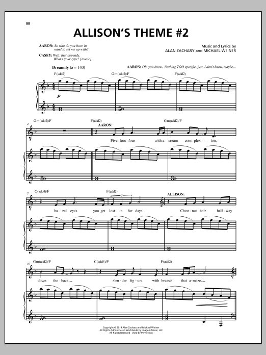 Produktbild zu: Allison's Theme #2
