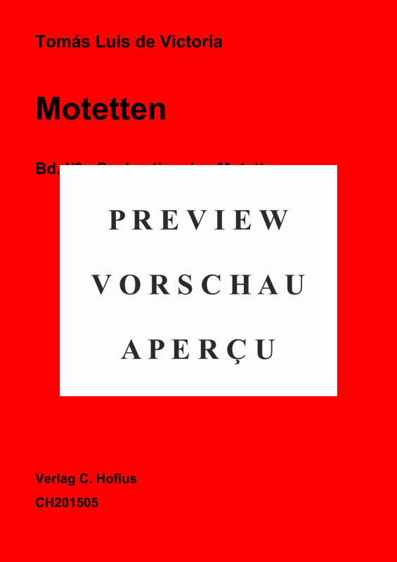 gallery: Sechsstimmige Motetten, , (Gemischter Chor)