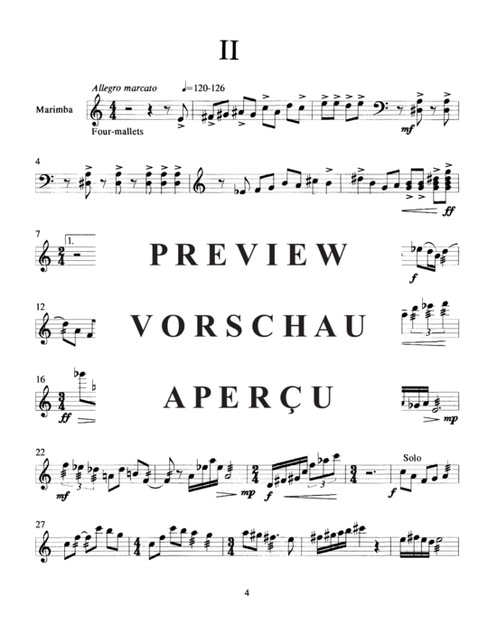 Produktgalerie: Seite 20 von 21 Sonatina , , (Euphonium, Marimba + Klavier)