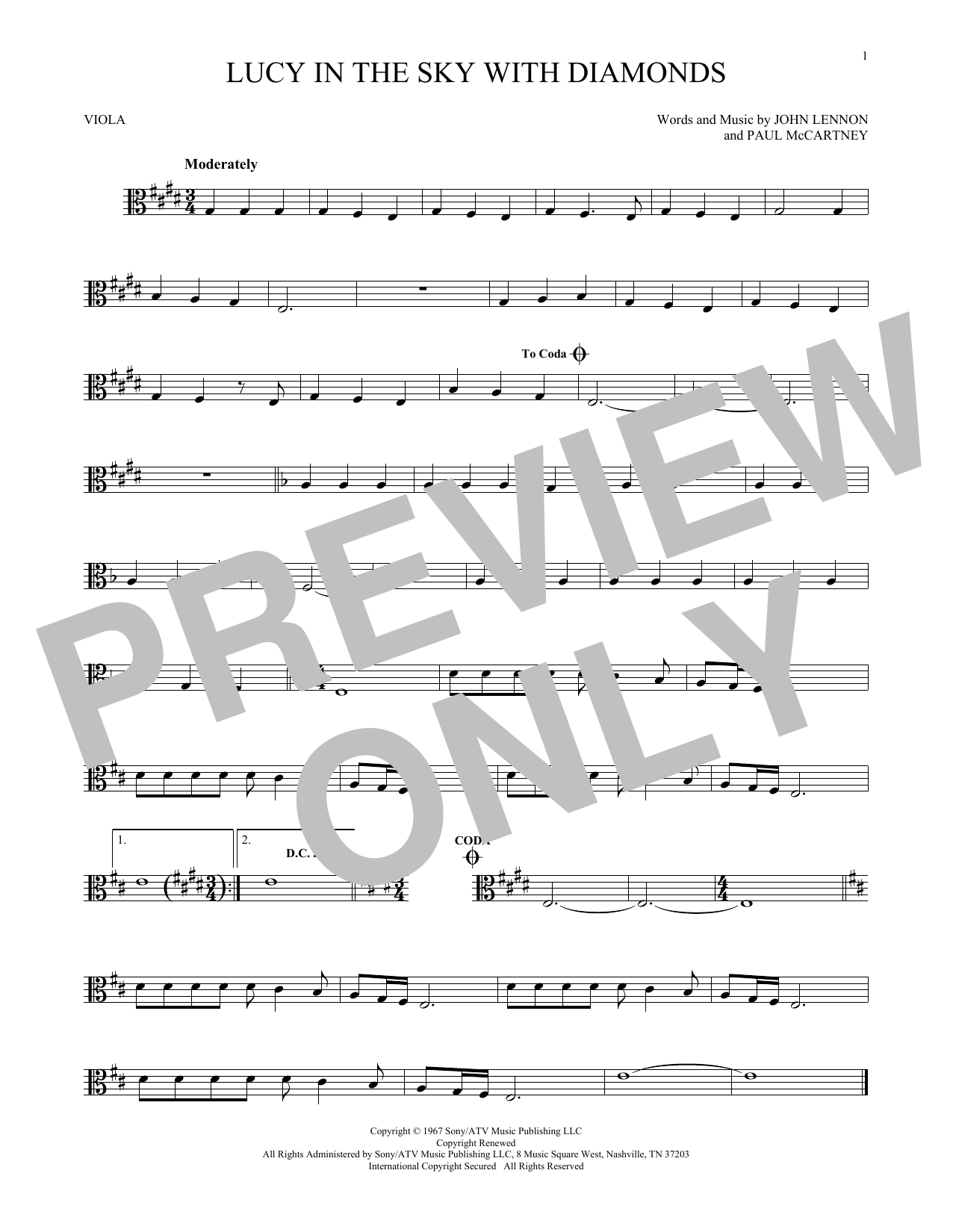 Product gallery: Page 1 of 1 Lucy In The Sky With Diamonds, The Beatles