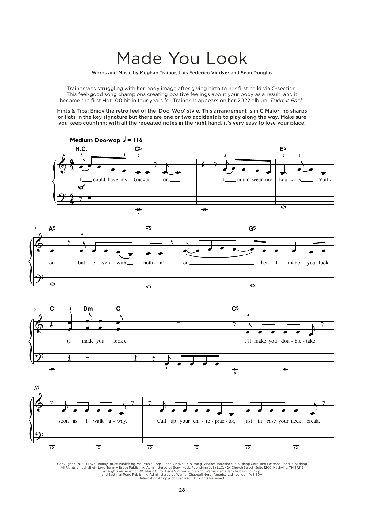 Produktbild zu:  Made You Look - Meghan Trainor