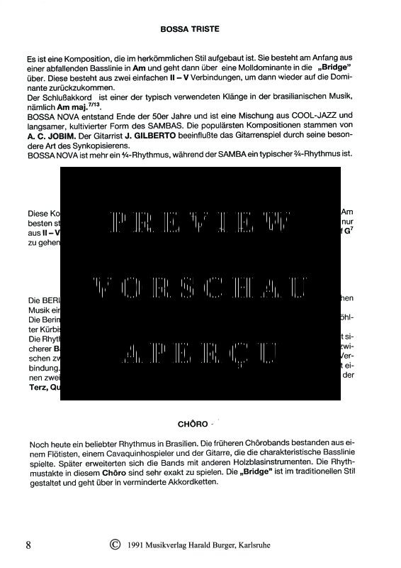 gallery: Bossa Nova für Einsteiger, , Gitarre Solo