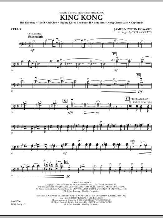 Produktbild zu: King Kong - Cello