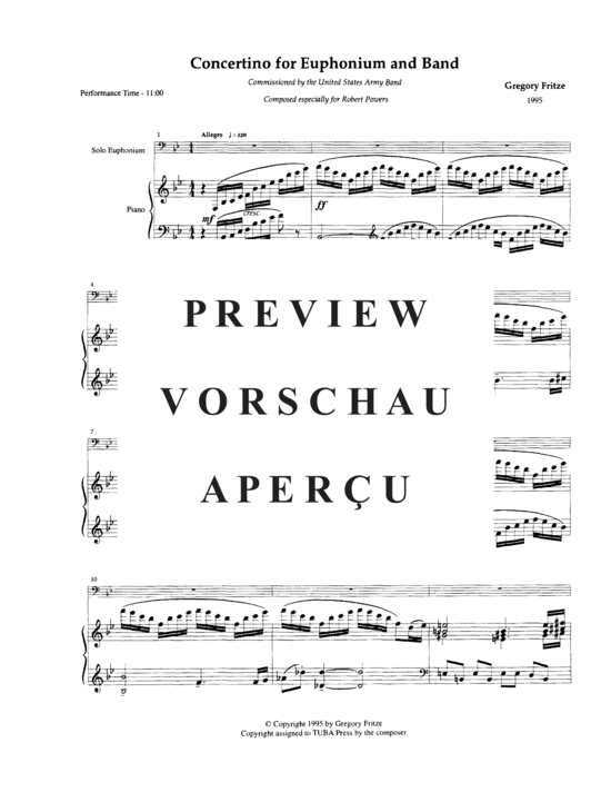 Product gallery: Page 6 of 21 Concertino , , (euphonium + piano)
