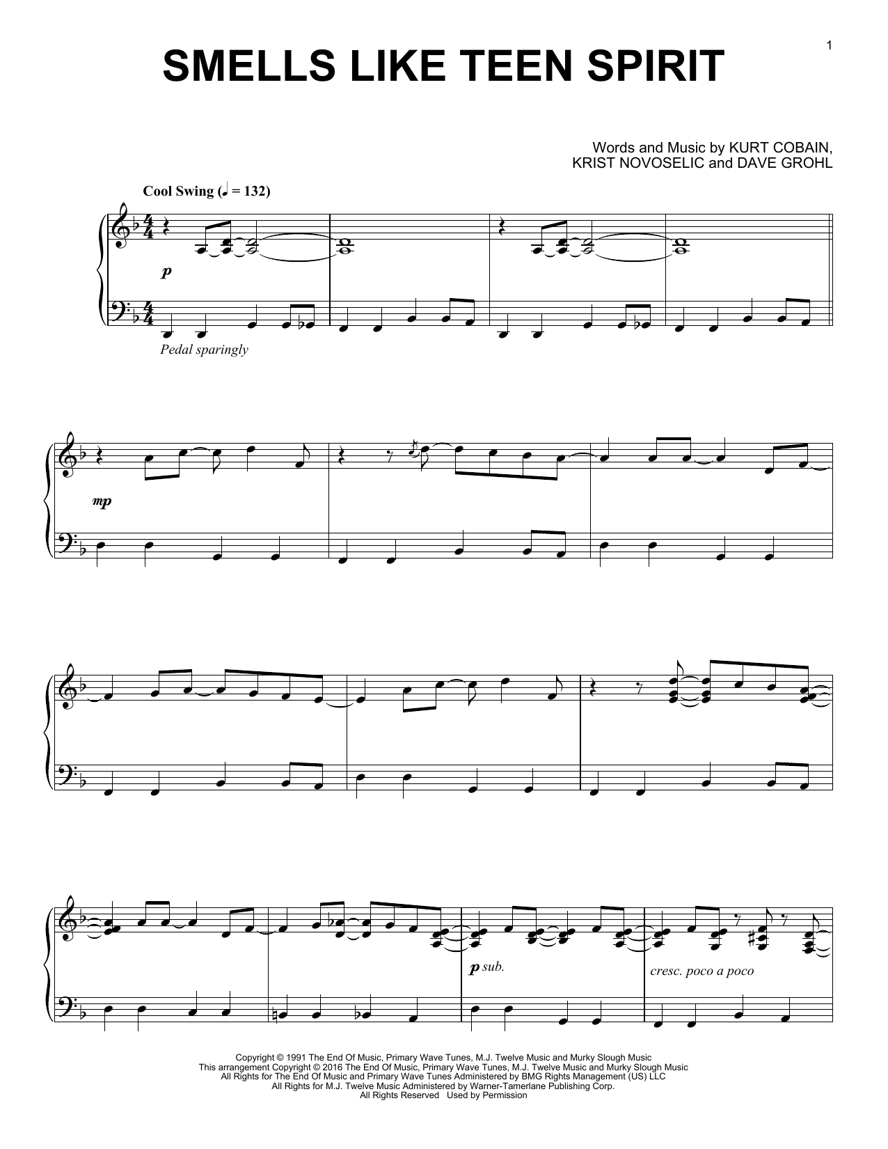 Produktbild zu: Smells Like Teen Spirit [Jazz version]