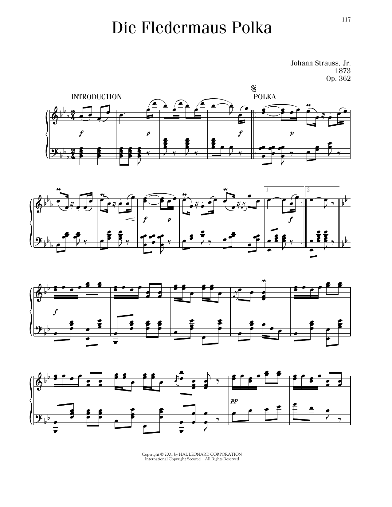 Produktbild zu: Die Fledermaus Polka, Op. 362
