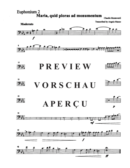 Produktgalerie: Seite 8 von 11 Maria, Quid Ploras ad Monumentum , , (Tuba Quintett EETTT)