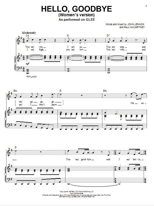 Produktbild zu: Hello, Goodbye