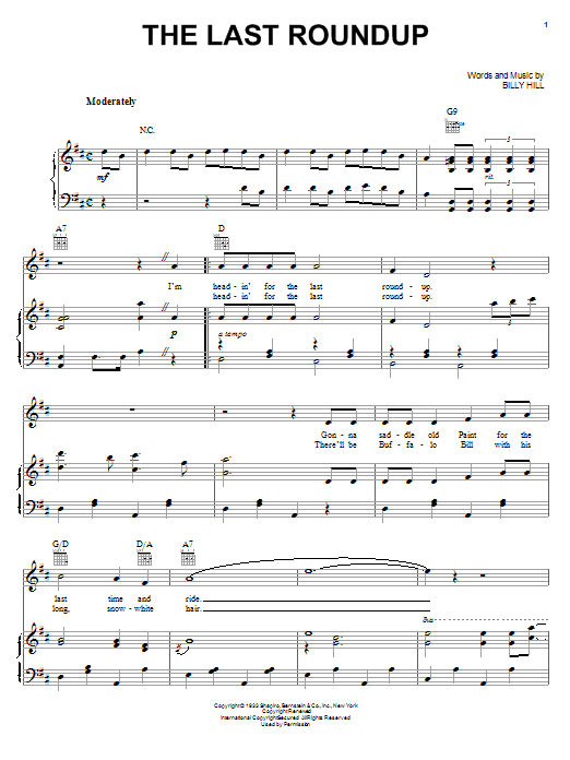 Product picture to:  The Last Roundup - Gene Autry