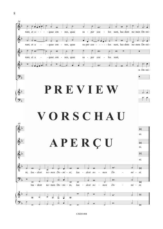 gallery: Motetten zu 5 und 8 Stimmen, , (Gemischter Chor 5-8 Stimmen und Orgel)