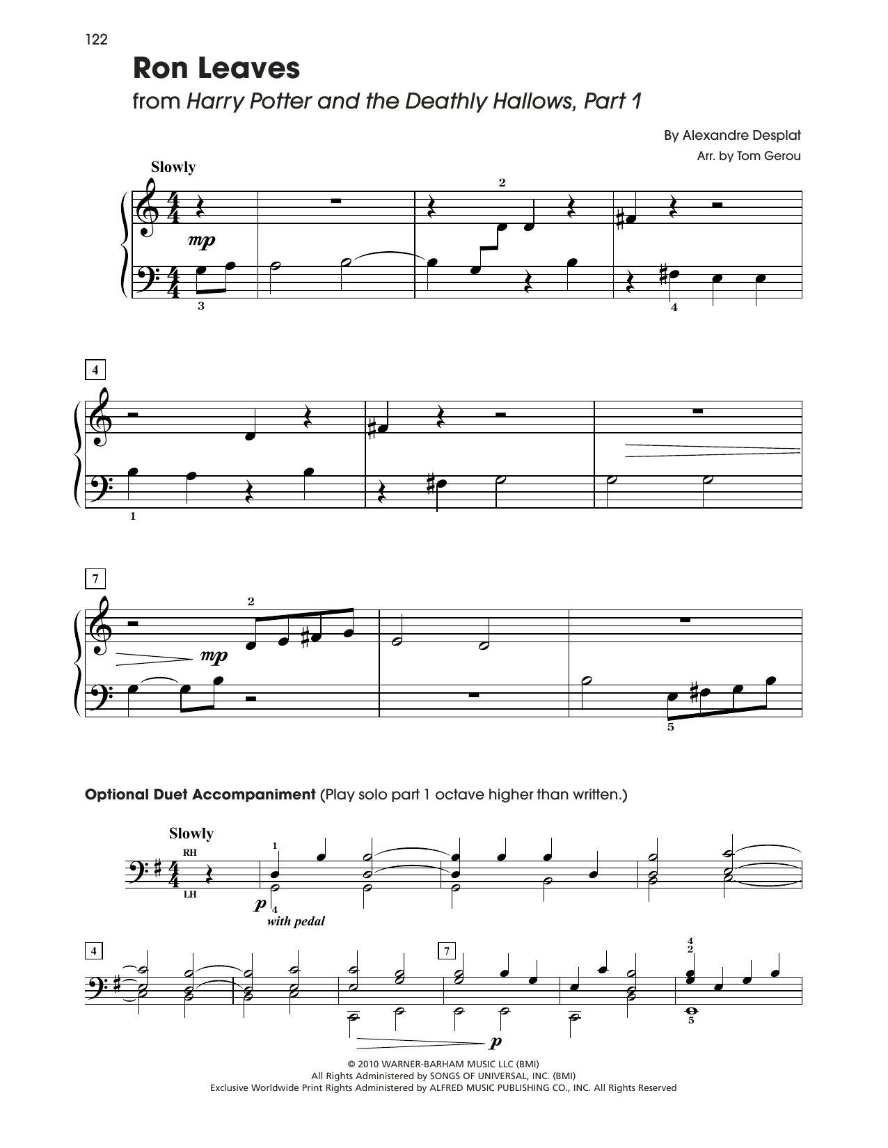 Produktbild zu: Ron Leaves (from Harry Potter) (arr. Tom Gerou)