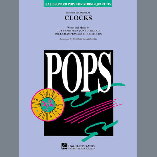 cover: Clocks - Violin 2, Robert Longfield