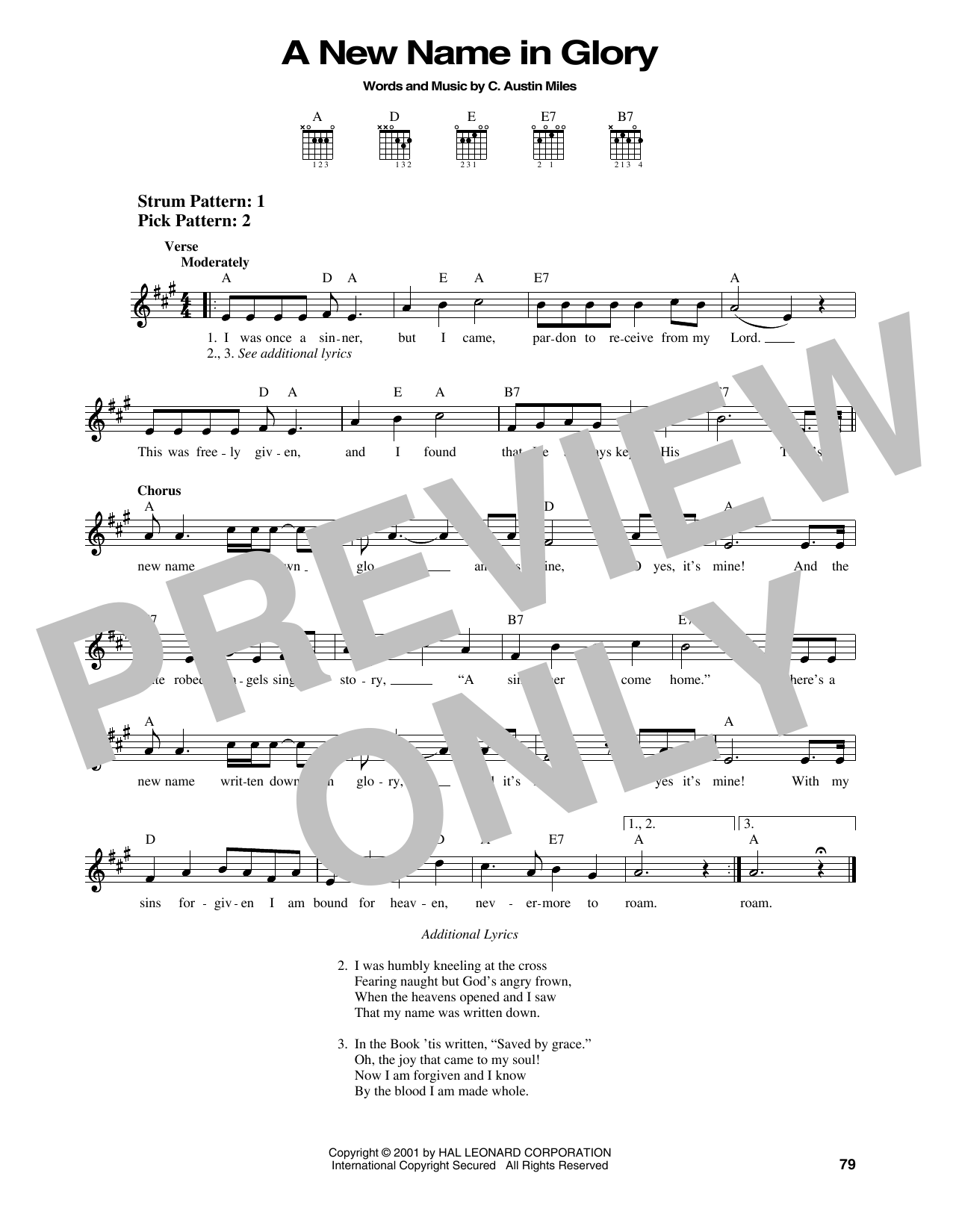Produktbild zu: A New Name In Glory
