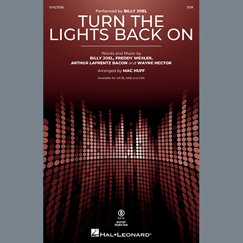 Produktbild zu: Turn The Lights Back On (arr. Mac Huff)