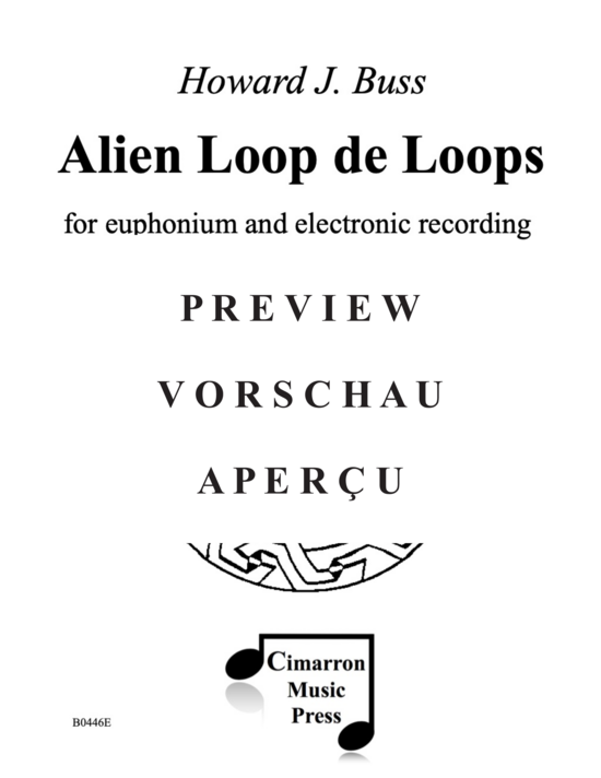 gallery: Alien Loop de Loops , , (Euphonium/Tuba und elektronische Aufzeichnung)