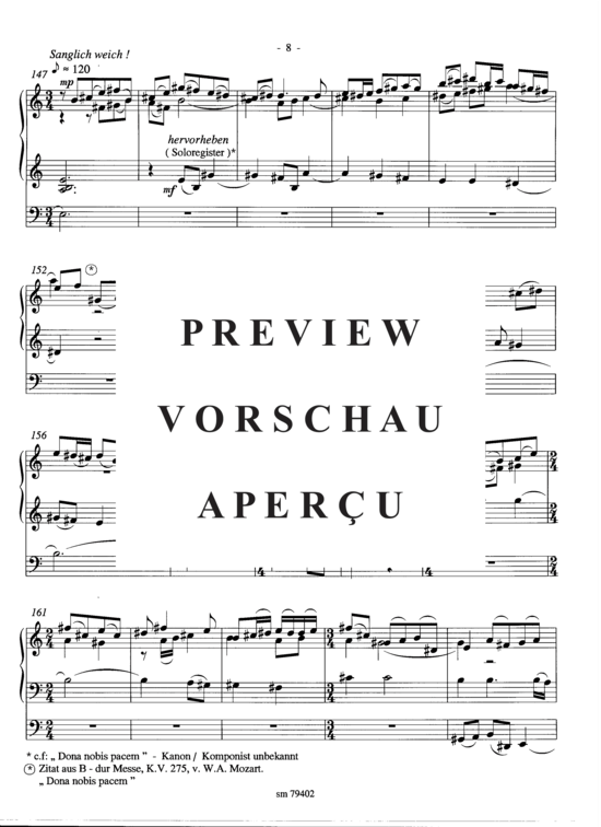 Product gallery: Page 11 of 13 Gib Frieden unseren Tagen , , (Orgel Solo)