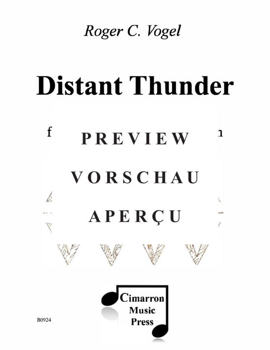 Product gallery: Page 2 of 17 Distant Thunder , , (flute, 1 percussion and piano)