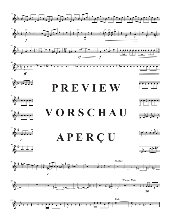 Produktgalerie: Seite 15 von 15 Impression of a Parade, , (2xTrompete in B/C, Horn in F, Posaune)