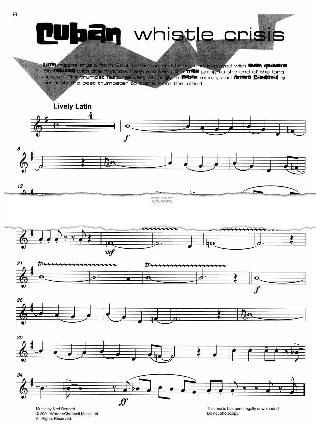 Produktgalerie: Seite 1 von 1 Cuban Whistle Crisis, Ned Bennett, Klavier, Trompete