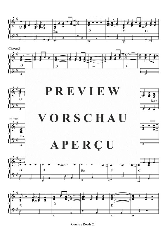 gallery: Country Roads, maerchenkoenig, (piano solo)