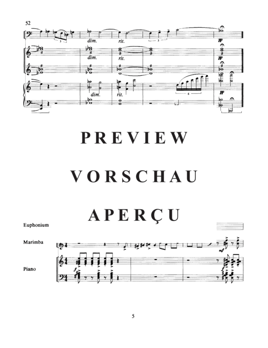 Produktgalerie: Seite 7 von 21 Sonatina , , (Euphonium, Marimba + Klavier)