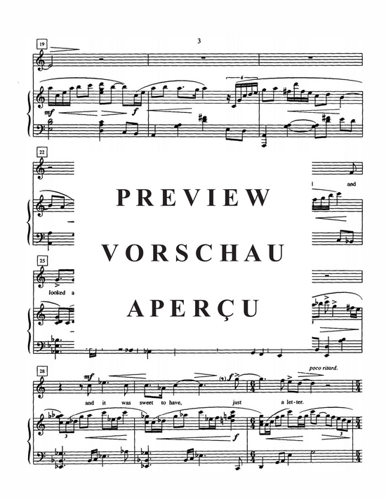 Product gallery: Page 7 of 21 Love Letters , , (soprano/tenor and piano)