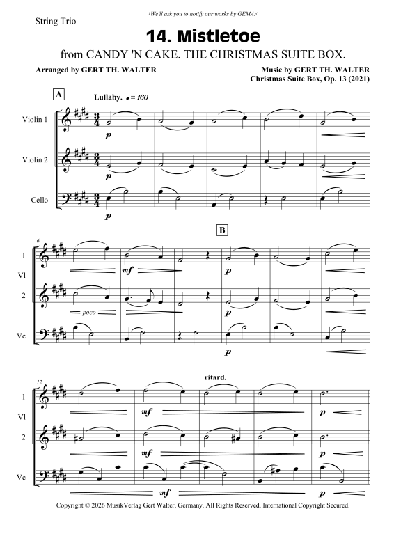 Produktbild zu: MistletoeGert Th. Walter
